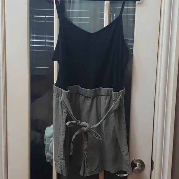 Black and green romper shein plus size 3X - Picture 1 of 2